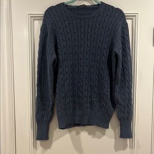 NWT Brandy Melville Navy Cable Knit Sweater